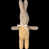 Store Maileg Rabbit, My - Yellow check