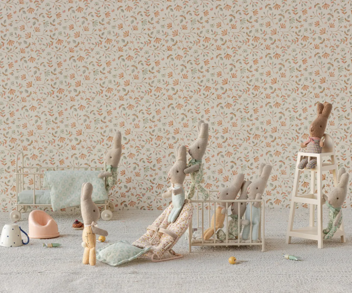 Store Maileg Rabbit, My - Yellow check