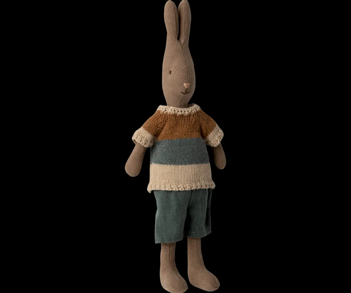 Sale Maileg Rabbit size 2, Brown - Shirt and shorts