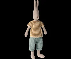 Discount Maileg Rabbit size 3, Classic - Knitted shirt and pants