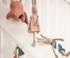Store Maileg Rabbit size 4, Knitted overall