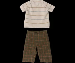 Sale Maileg Rabbit size 5, Pants and knitted sweater