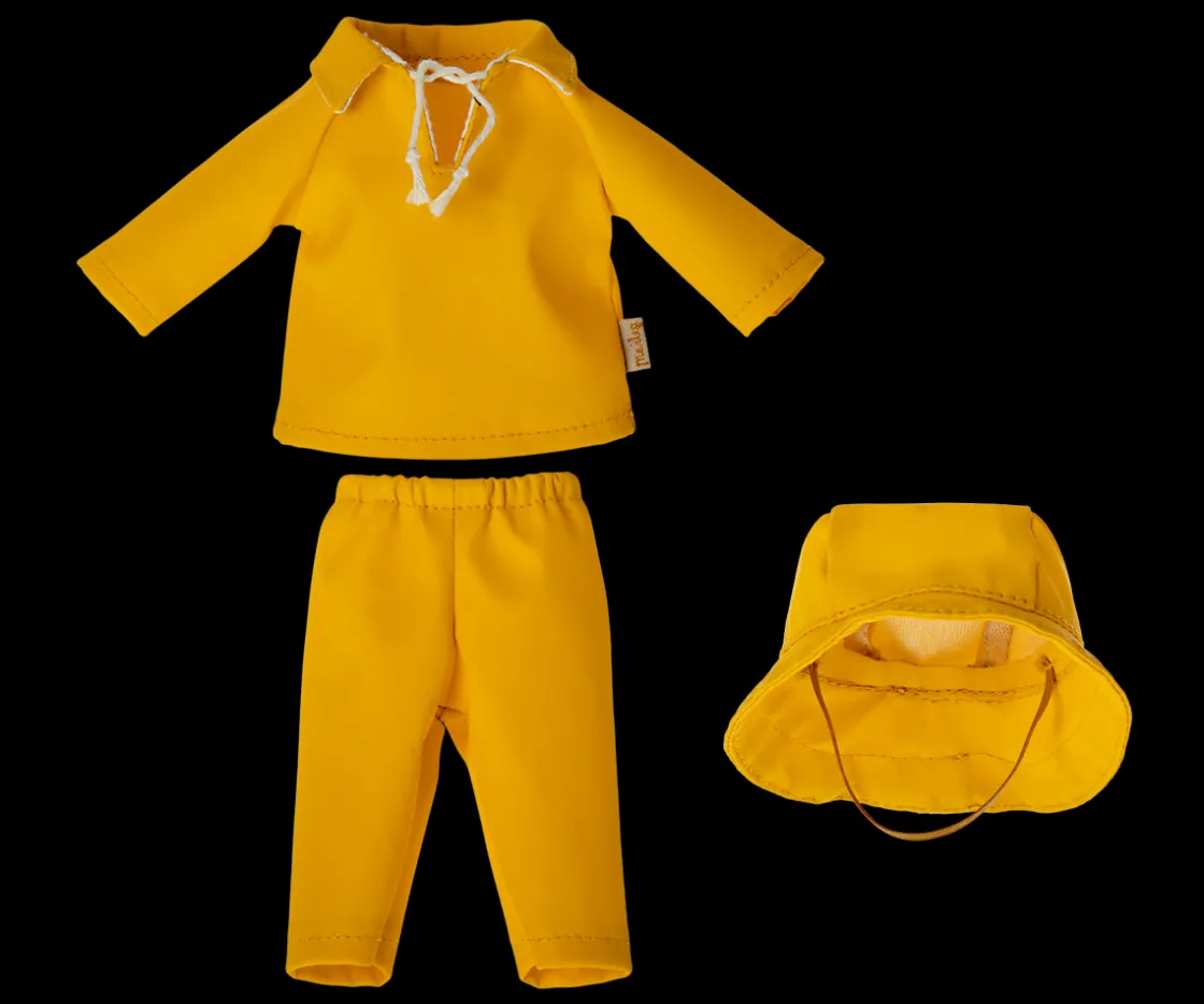 Cheap Maileg Rainwear w. hat, Teddy dad