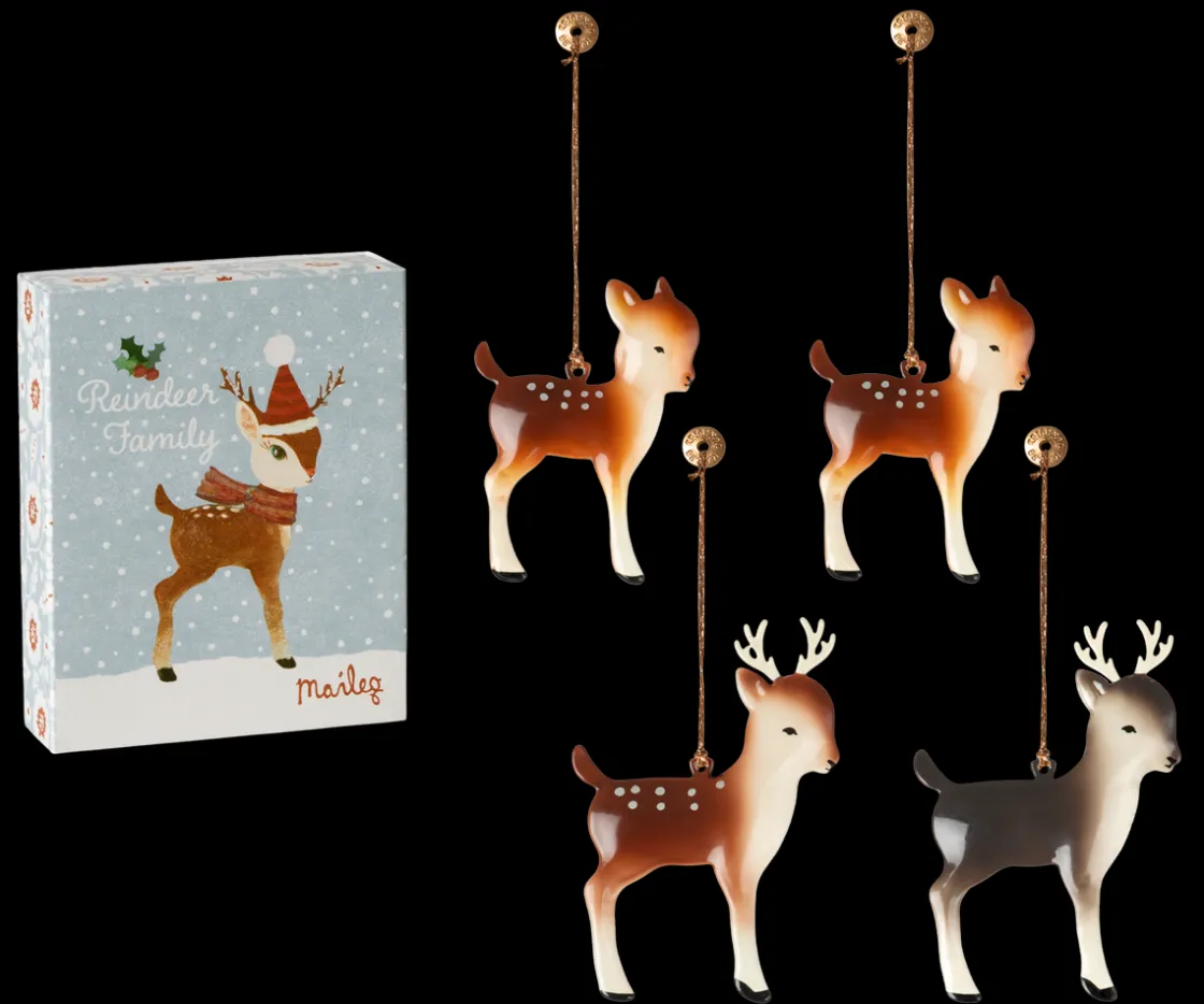 Cheap Maileg Reindeer family, Metal ornaments