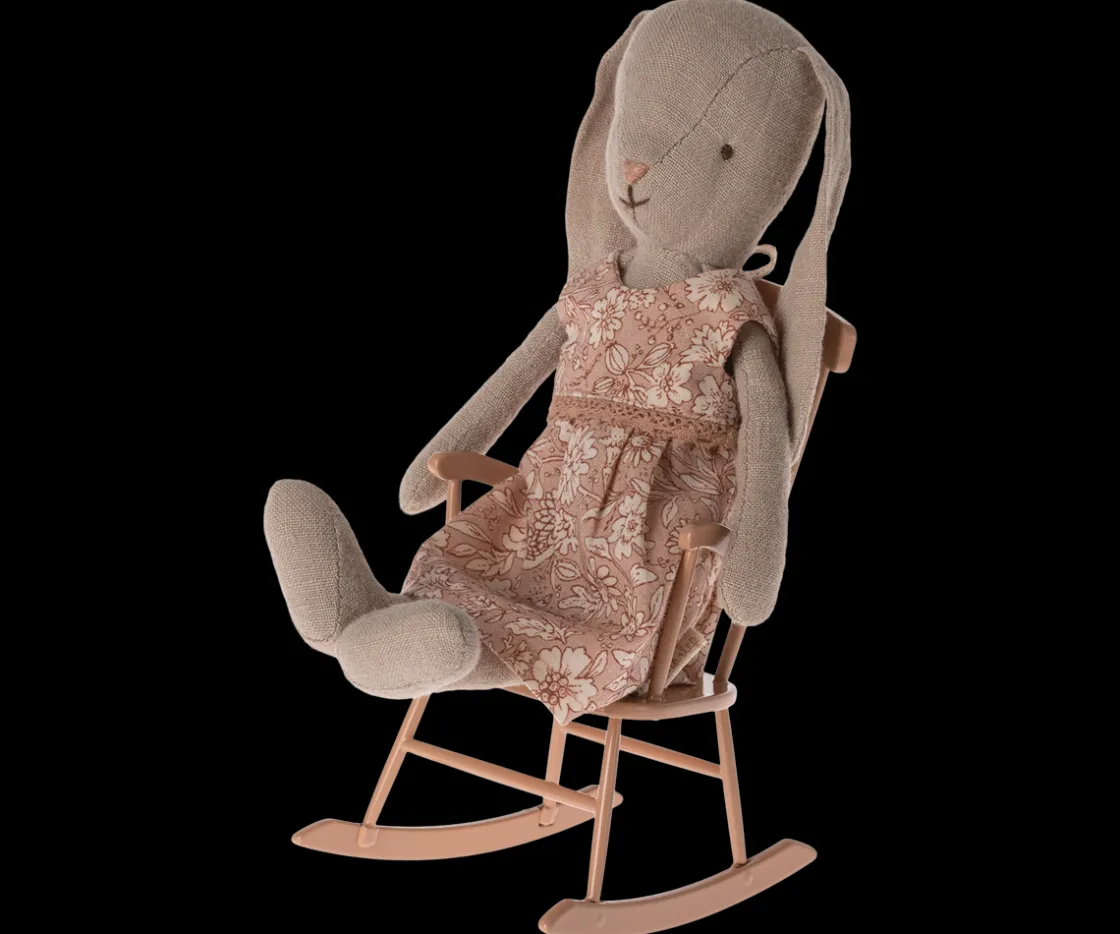 Store Maileg Rocking chair, Mini - Dark powder