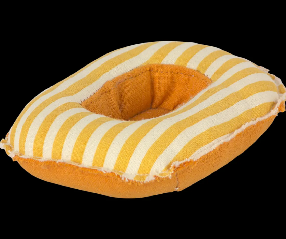 Cheap Maileg Rubber boat, Small mouse - Yellow stripe