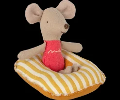 Cheap Maileg Rubber boat, Small mouse - Yellow stripe