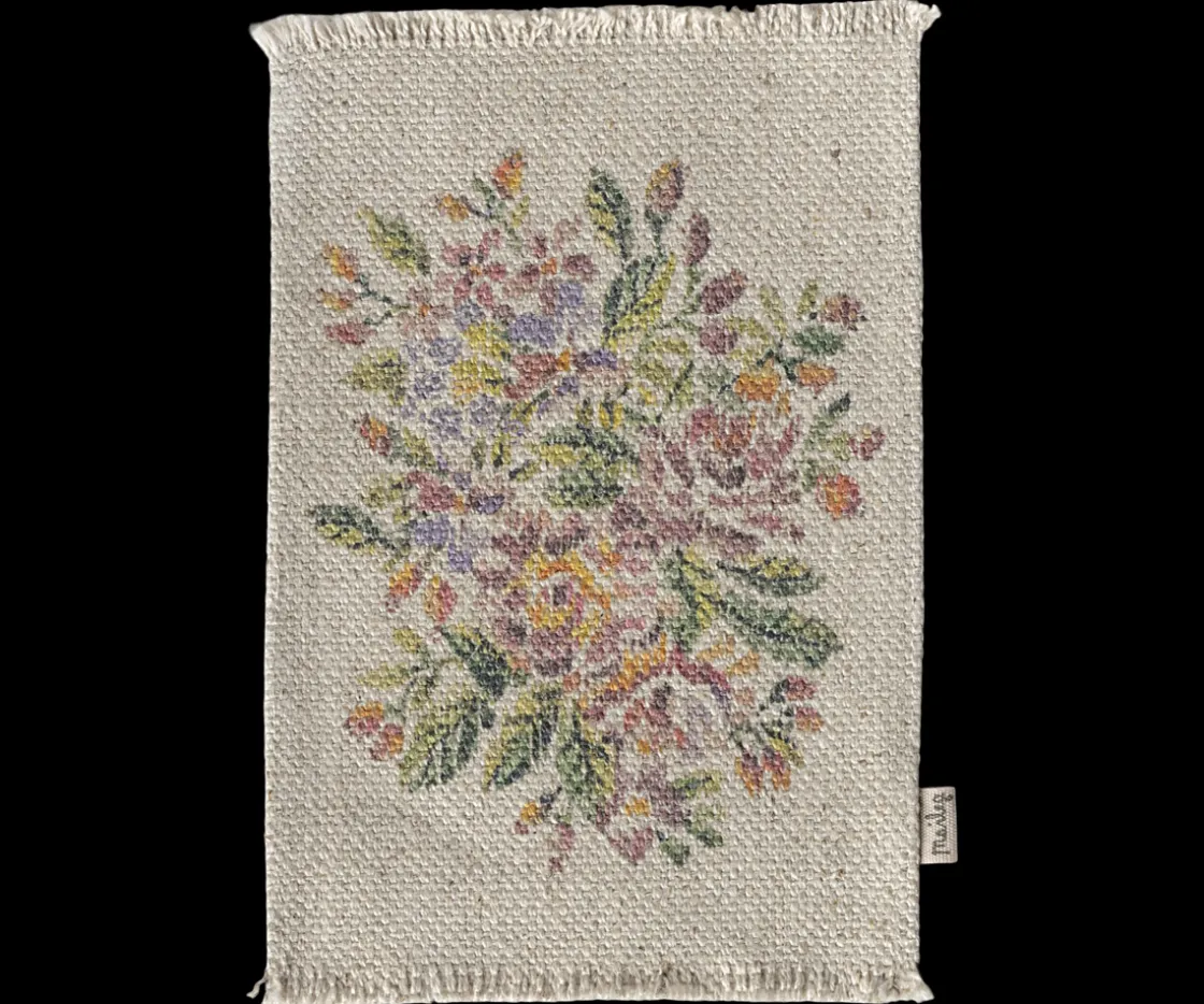 Store Maileg Rug, Flowers - Medium