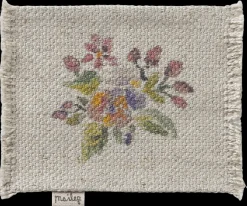 New Maileg Rug, Flowers - Small