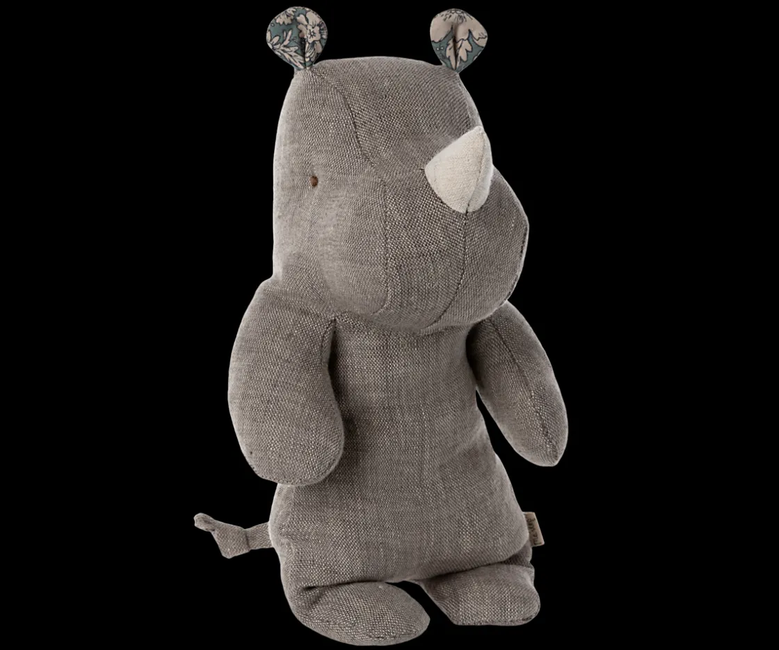 Online Maileg Safari friends, Rhino, Small - Grey
