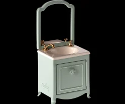 Shop Maileg Sink dresser, Mouse - Mint