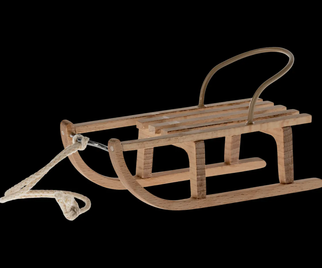 Store Maileg Sled, Mouse