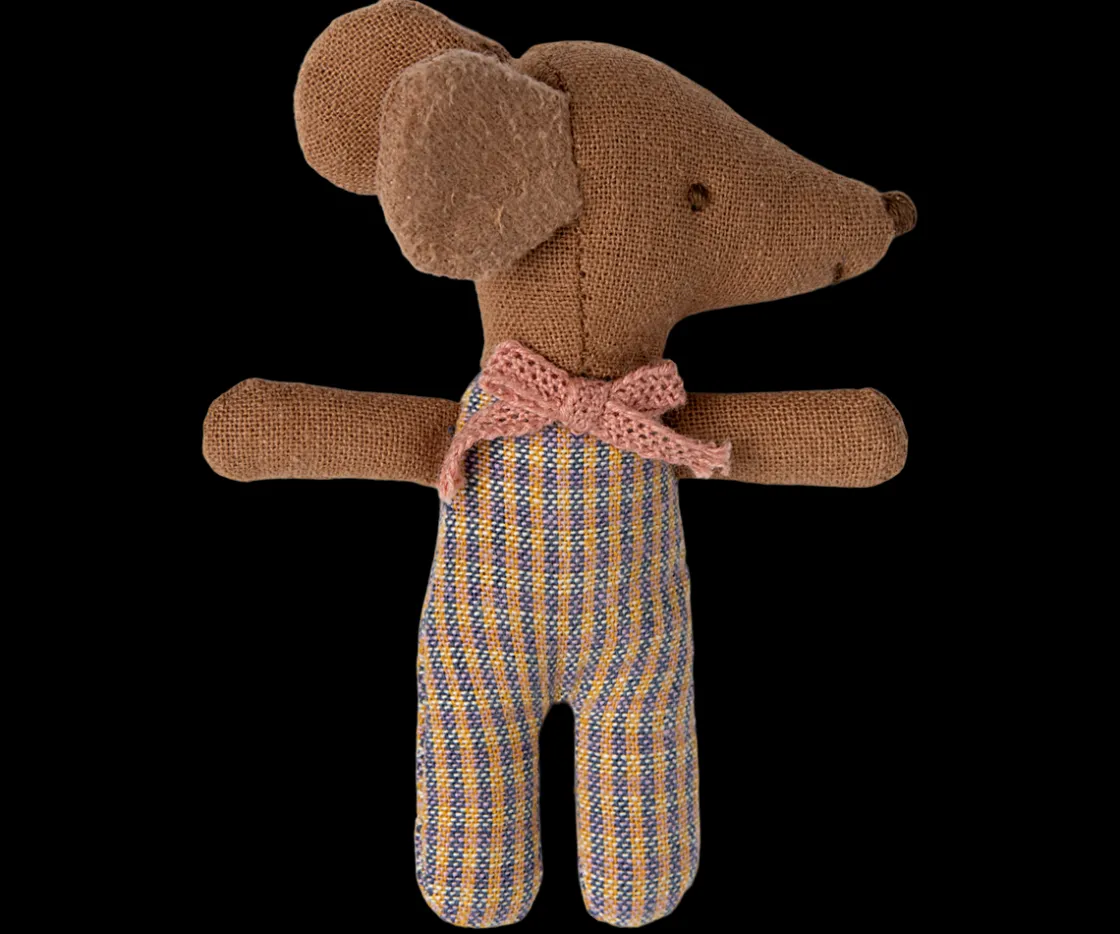 Cheap Maileg Sleepy wakey baby mouse in matchbox - Rose
