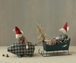 New Maileg Sleigh, Medium - Green