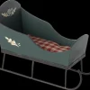 Hot Maileg Sleigh, Mini - Green