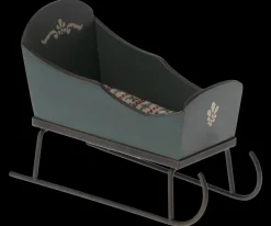 Best Sale Maileg Sleigh, Mouse - Green