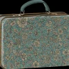 New Maileg Small suitcase, Blossom - Blue