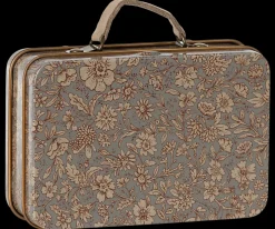 Discount Maileg Small suitcase, Blossom - Grey