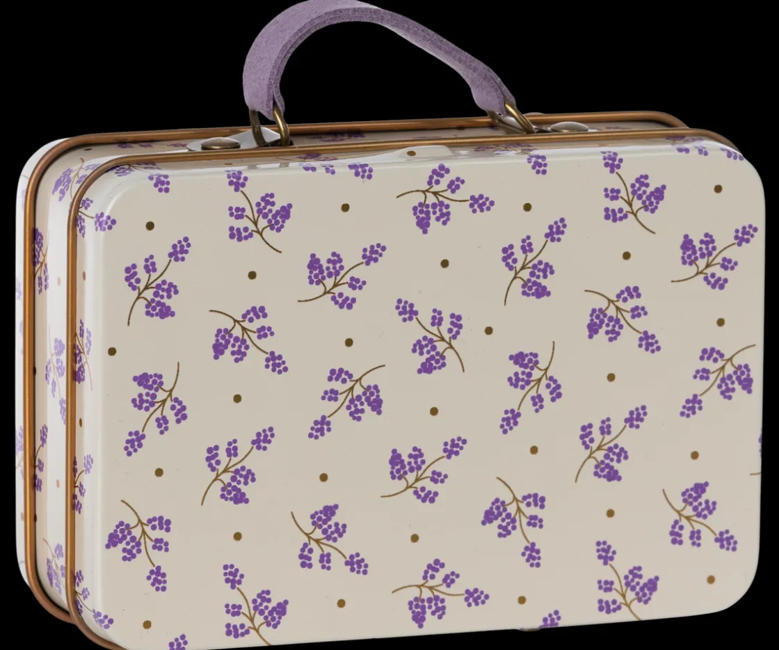 Flash Sale Maileg Small suitcase, Madelaine - Lavender