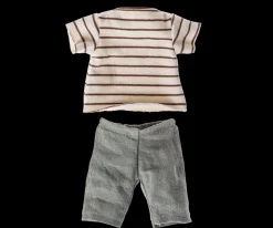 Cheap Maileg Striped blouse and pants, Size 2