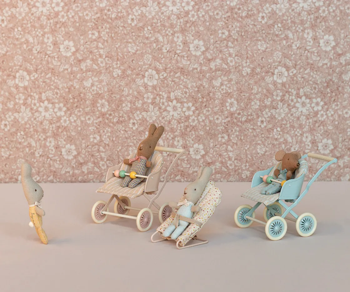 New Maileg Stroller, Baby - Rose