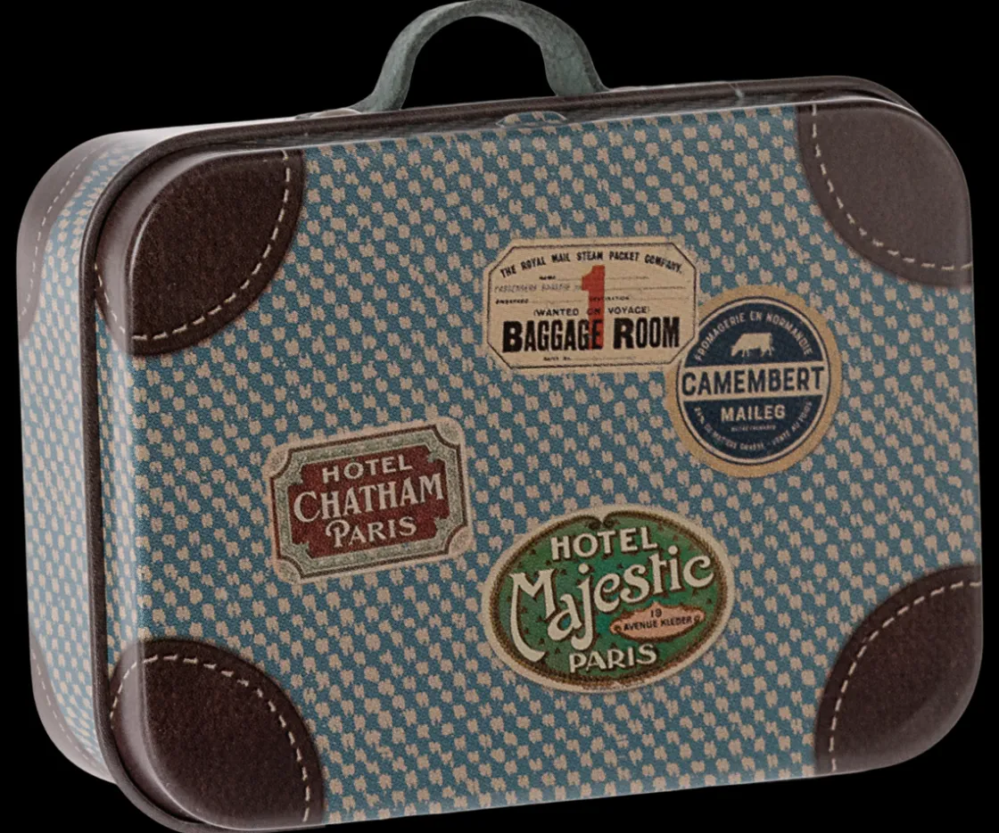 New Maileg Suitcase, Micro - Blue