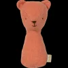 New Maileg Teddy rattle - Dusty coral