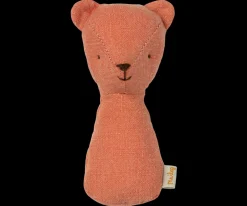 New Maileg Teddy rattle - Dusty coral