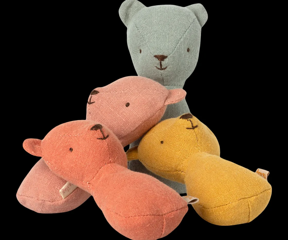 Outlet Maileg Teddy rattle - Old rose