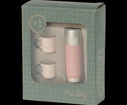 Sale Maileg Thermos and cups - Soft coral