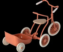 New Maileg Tricycle hanger, Mouse - Coral
