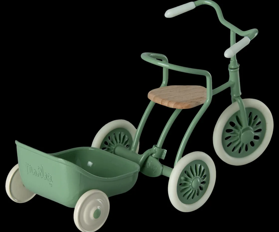 Cheap Maileg Tricycle hanger, Mouse - Green