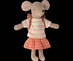 Shop Maileg Tricycle mouse, Big sister - Coral