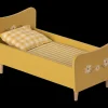 Best Maileg Wooden bed, Mini - Yellow