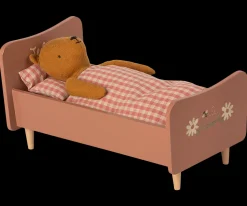 Outlet Maileg Wooden bed, Teddy mom - Rose